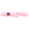 Generique Vibro Rabbit chauffant Lilo Heat 23cm Rose